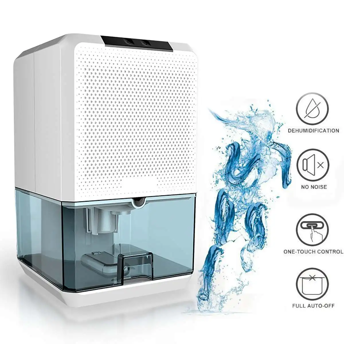 1500ML Air Dehumidifier Ultra Quiet Moisture Absorbing Air Dryer for Wardrobe Home Use Electric Mini Semiconductor Dehumidifier
1500ML Air Dehumidifier Ultra Quiet Moisture Absorbing Air Dryer for Wardrobe Home Use Electric Mini Semiconductor Dehumidifier