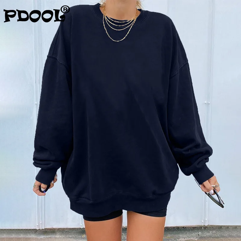 European and American Solid Color Women's Autumn 2022 New Round Neck Lantern Sleeve Loose Casual Top Women
European and American Solid Color Women's Autumn 2022 New Round Neck Lantern Sleeve Loose Casual Top Women
