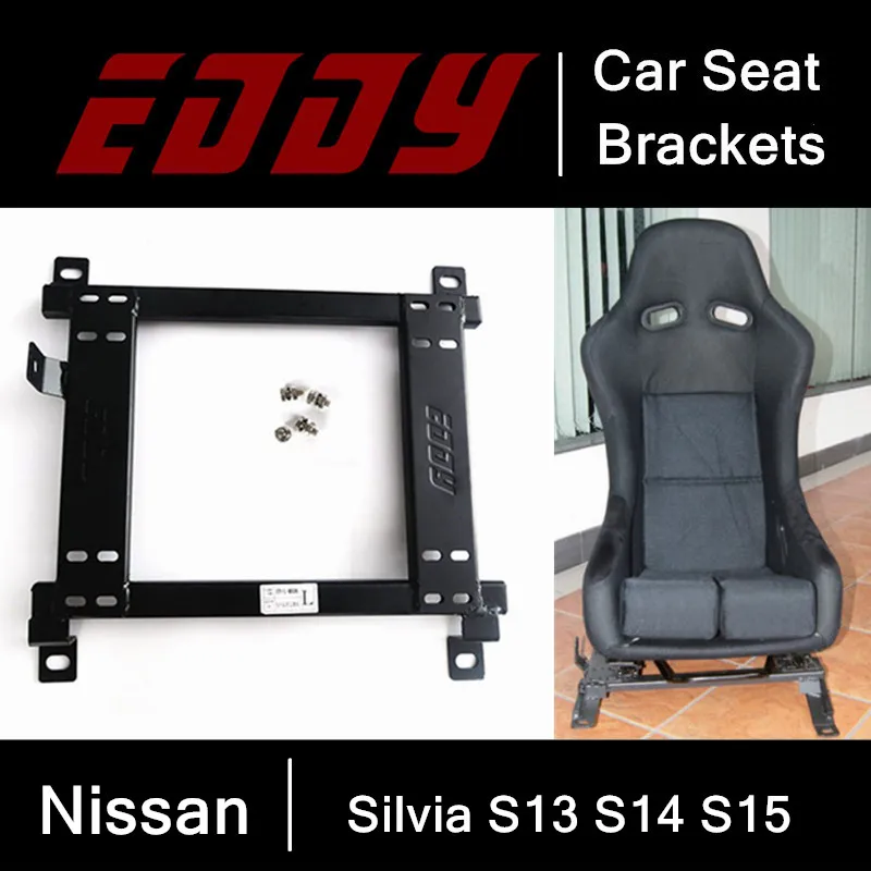 EDDY Высокопрочное основание для автомобильного сиденья для Nissan Silvia S13 S14 S15 железные нержавеющие крепежные кронштейны для автомобильных сиде...
EDDY Высокопрочное основание для автомобильного сиденья для Nissan Silvia S13 S14 S15 железные нержавеющие крепежные кронштейны для автомобильных сиде...
