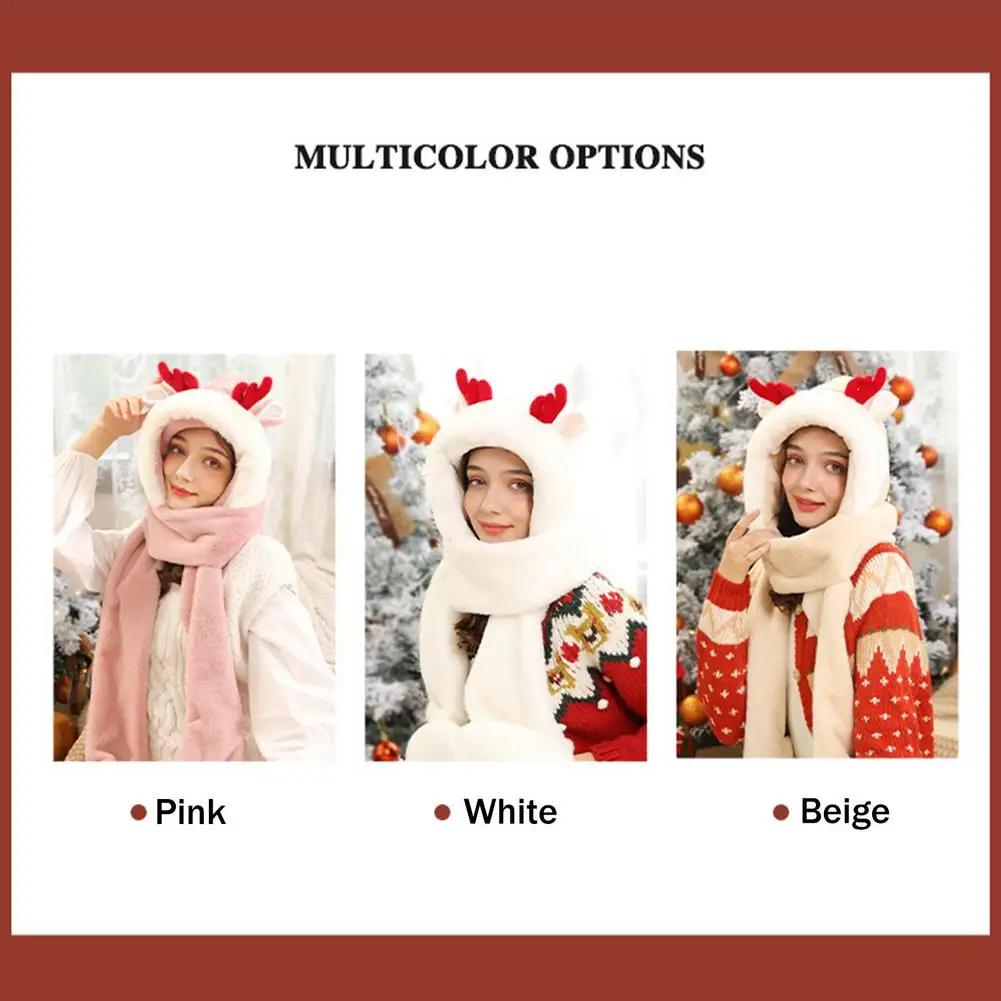 Зимний шарф, шапка с капюшоном, шарф, перчатка, мягкий пуловер, ожерелье, женские трехмерные рожки, дизайн, рождественский подарок для девоче...
Зимний шарф, шапка с капюшоном, шарф, перчатка, мягкий пуловер, ожерелье, женские трехмерные рожки, дизайн, рождественский подарок для девоче...