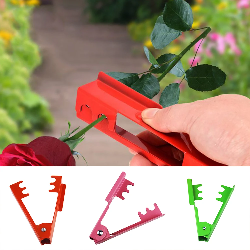 Home Garden Cutting Tool Rose Thorn Silver/Red Metal Remover Accessories Garden DIY Rose Thorn Remover Portable For Florist
Home Garden Cutting Tool Rose Thorn Silver/Red Metal Remover Accessories Garden DIY Rose Thorn Remover Portable For Florist
