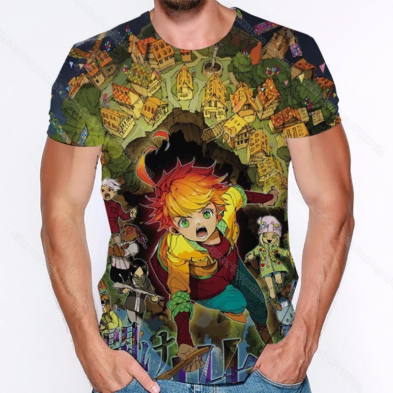 2020 The Promised Neverland T Shirt Summer Emma Norman Ray Tshirt Unisex Anime 3D Printed T-shirt Camiseta Harajuku Men Tee Tops
2020 The Promised Neverland T Shirt Summer Emma Norman Ray Tshirt Unisex Anime 3D Printed T-shirt Camiseta Harajuku Men Tee Tops