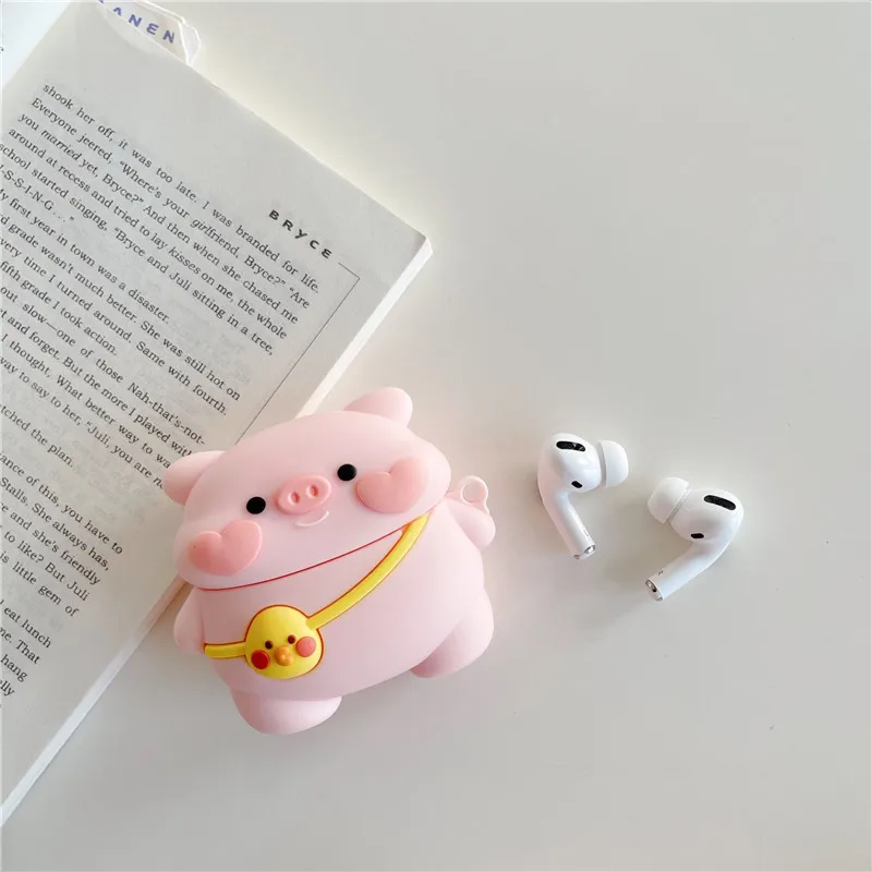 For Airpods 1/2 Case,Cute Animal Pig/Duck/Lion/Tiger Case For Airpods Case,Soft Silicone Earphone Cover For Airpods Pro Case
For Airpods 1/2 Case,Cute Animal Pig/Duck/Lion/Tiger Case For Airpods Case,Soft Silicone Earphone Cover For Airpods Pro Case