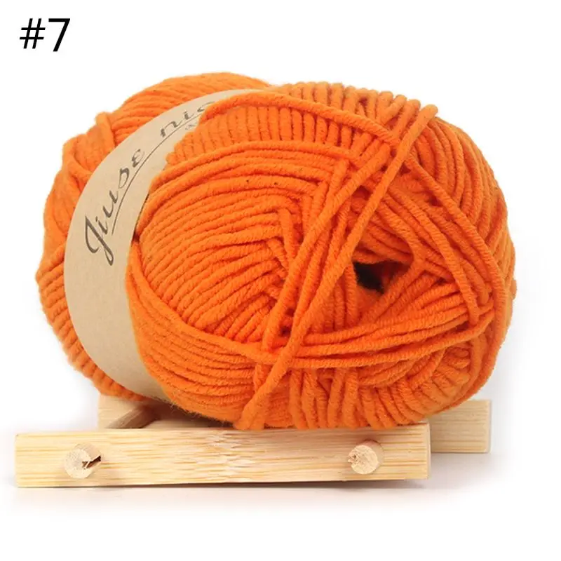 50g Hand-woven 5 Strand Milk Cotton Wool Crochet Thread DIY Handmade Knitted Hat 57BB
50g Hand-woven 5 Strand Milk Cotton Wool Crochet Thread DIY Handmade Knitted Hat 57BB