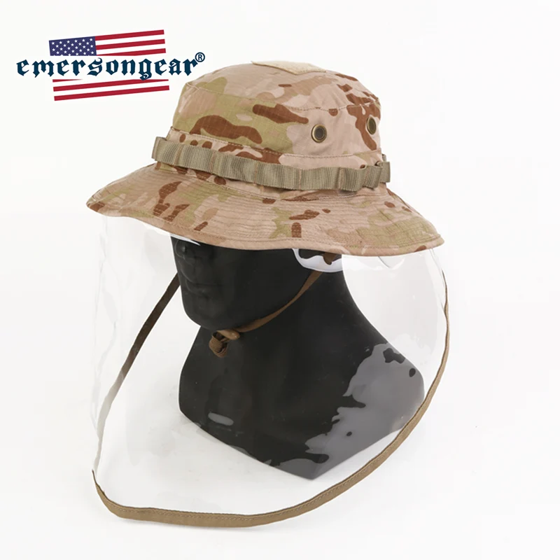 Emersongear Tactical Boonie Hat Virus Isolation Protective Military Outdoor Cycling Hunting Hiking Hat Removable Mask
Emersongear Tactical Boonie Hat Virus Isolation Protective Military Outdoor Cycling Hunting Hiking Hat Removable Mask