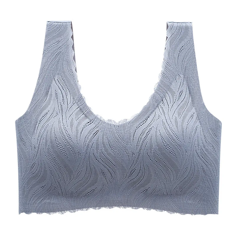 Latex Push Up Bra Wireless Plus Size Sexy Lace Bralette Soft Gathered Women Underwea
Latex Push Up Bra Wireless Plus Size Sexy Lace Bralette Soft Gathered Women Underwea