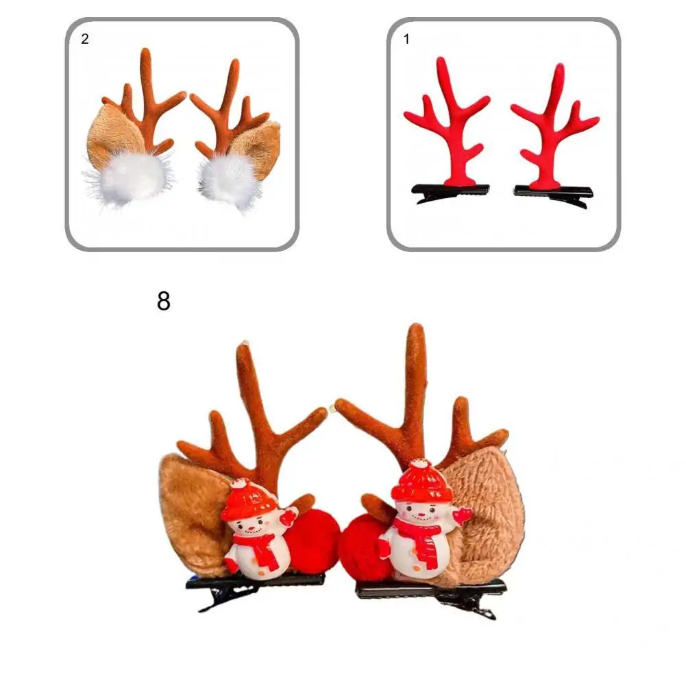 Stylish Bobby Pin Lightweight Practical Christmas Deer Ear Hair Pin Hairpin Hair Pin 1 Pair
Stylish Bobby Pin Lightweight Practical Christmas Deer Ear Hair Pin Hairpin Hair Pin 1 Pair