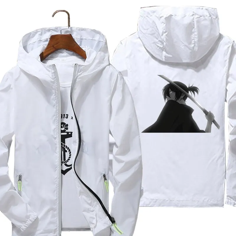 2021 Men's windbreaker noragami yato 2 printing indbreak jacket Reflective Skin Sun Spring Autumn parkas
2021 Men's windbreaker noragami yato 2 printing indbreak jacket Reflective Skin Sun Spring Autumn parkas