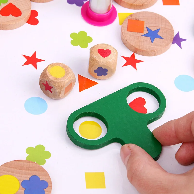 Montessori Games For kids Wooden Toys Color Matching Educational Toys For Kids 2-4 Years jigsaw Puzzle Childre Family Games Gift
Montessori Games For kids Wooden Toys Color Matching Educational Toys For Kids 2-4 Years jigsaw Puzzle Childre Family Games Gift