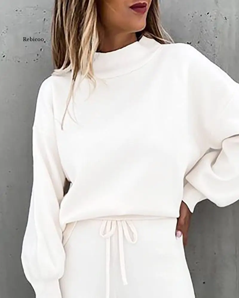 Winter Autumn Women Knitted SetTwo Piece Set Tracksuit Velvet Oversize Female Ropa De Chandal Mujer Invierno Casual Jogging Suit
Winter Autumn Women Knitted SetTwo Piece Set Tracksuit Velvet Oversize Female Ropa De Chandal Mujer Invierno Casual Jogging Suit
