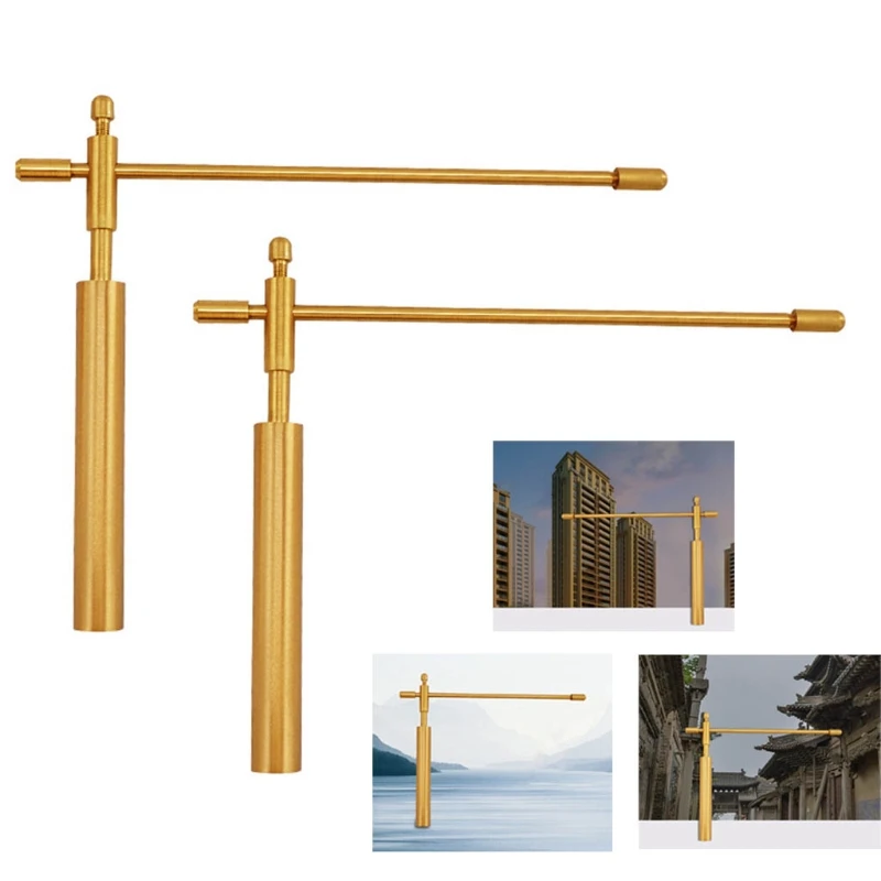 2 Pieces Brass Dowsing Rods, Divining Rod for Ghost Hunting Toos, Divining Water, Treasure, Buried Items ,etc
2 Pieces Brass Dowsing Rods, Divining Rod for Ghost Hunting Toos, Divining Water, Treasure, Buried Items ,etc