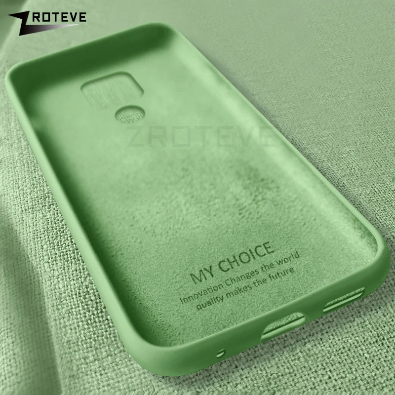 Чехол для Mate 20 Pro жидкий силиконовый чехол Huawei Lite X гладкий 10 9 чехлы | Мобильные