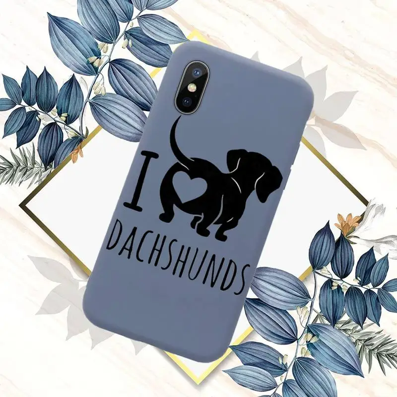 cute Dachshund Silhouette Dog Phone Case Candy Color for iPhone 6 7 8 11 12 s mini pro X XS XR MAX Plus
cute Dachshund Silhouette Dog Phone Case Candy Color for iPhone 6 7 8 11 12 s mini pro X XS XR MAX Plus
