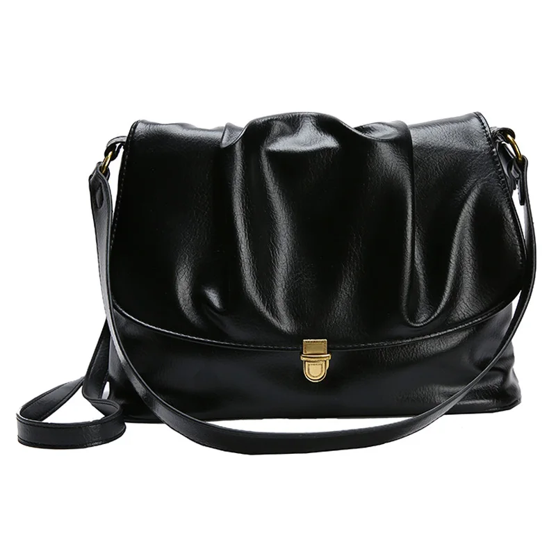 Pleated Tote Vintage Bag 2019 Fashion New High Quality PU Leather Women's Designer Handbag High capacity Shoulder Messenger Bag
Pleated Tote Vintage Bag 2019 Fashion New High Quality PU Leather Women's Designer Handbag High capacity Shoulder Messenger Bag