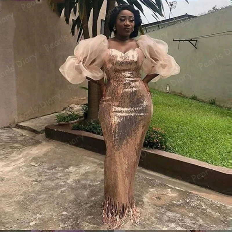 Newest Rose Gold Sequin African Evening Dresses 2021 Dubai Mermaid Long Prom Dress Plus Size Formal Dress Party Gowns Vestidos
Newest Rose Gold Sequin African Evening Dresses 2021 Dubai Mermaid Long Prom Dress Plus Size Formal Dress Party Gowns Vestidos