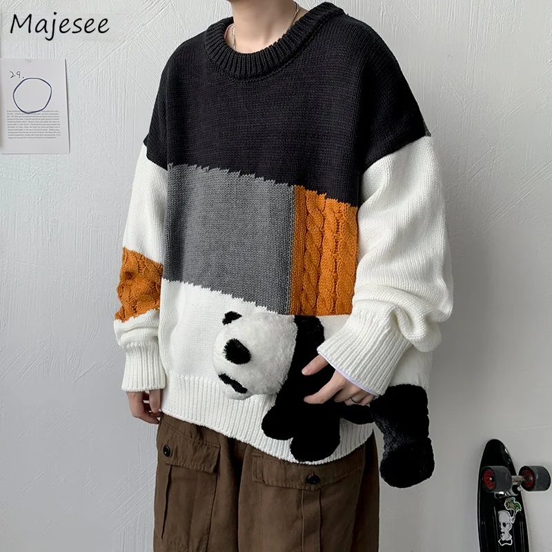 Sweater Men Street-wear Retro Hip Hop Autumn Pullovers O-neck Oversize Couples Casual Men's Sweaters Patchwork Casual Harajuku
Sweater Men Street-wear Retro Hip Hop Autumn Pullovers O-neck Oversize Couples Casual Men's Sweaters Patchwork Casual Harajuku