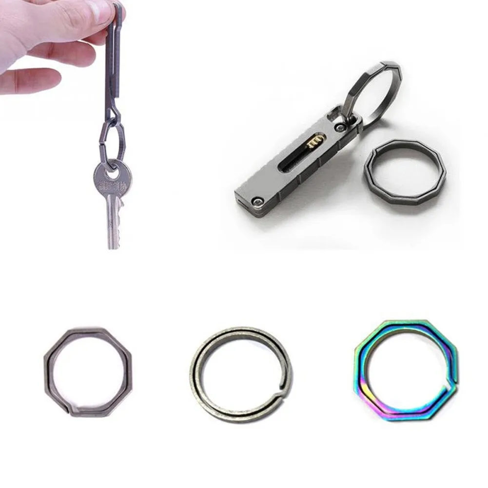 Multifunctional Titanium Alloy Carabiner Key Ring Octagon Gadget Quickdraw Keychain Tool Outdoor Camping Hiking Tools
Multifunctional Titanium Alloy Carabiner Key Ring Octagon Gadget Quickdraw Keychain Tool Outdoor Camping Hiking Tools