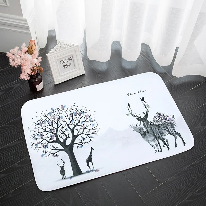 Bathroom floormat doormat waterproof door mats elk foot pads thick sponge cartoon flannel non-slip
Bathroom floormat doormat waterproof door mats elk foot pads thick sponge cartoon flannel non-slip