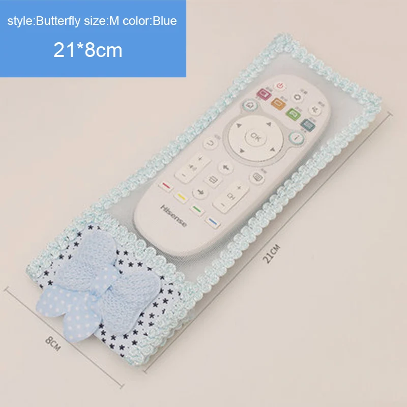 Bear Fabric Lace TV Air Conditioning Remote Control Bow Cover Dust Bag Case HANW88 
Bear Fabric Lace TV Air Conditioning Remote Control Bow Cover Dust Bag Case HANW88
