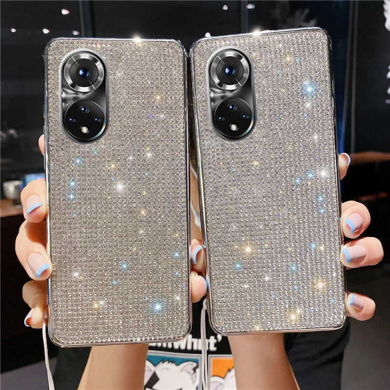 For huawei glory 50 mobile phone case 50pro silicone fall proof soft shell water drill protective cover full edge shell women's
For huawei glory 50 mobile phone case 50pro silicone fall proof soft shell water drill protective cover full edge shell women's
