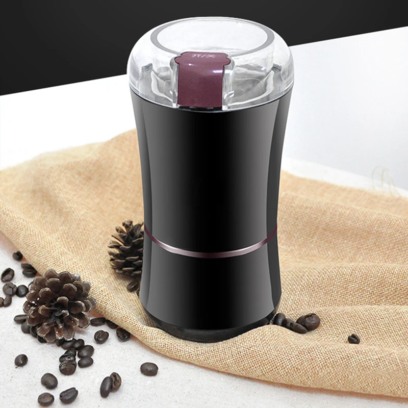 Mini grinder Medicine powder crusher mill Electric coffee bean powderSingle stirring blade Semi-automatic Dry grinding Home use
Mini grinder Medicine powder crusher mill Electric coffee bean powderSingle stirring blade Semi-automatic Dry grinding Home use