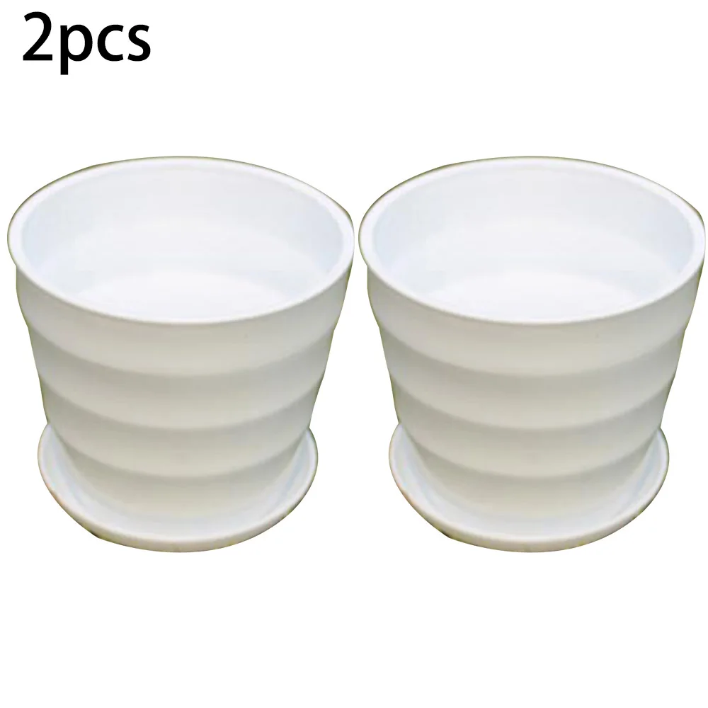 2pcs Flower Pots Imitation Ceramic Plastic Flower Plants Pots Thicken Succulents Nursery Planter Root Growth Flower Pot Garden
2pcs Flower Pots Imitation Ceramic Plastic Flower Plants Pots Thicken Succulents Nursery Planter Root Growth Flower Pot Garden
