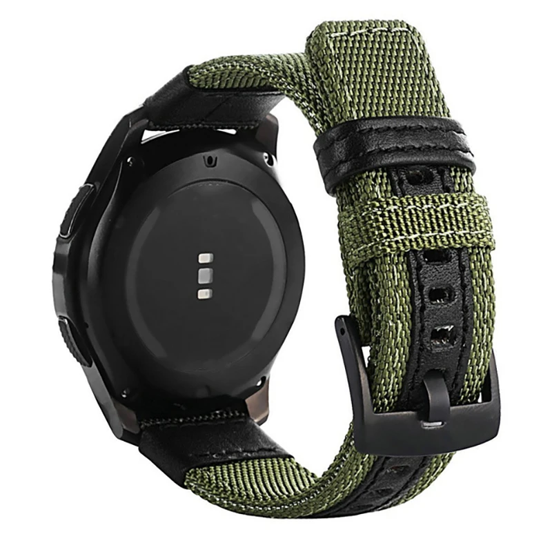 strap For Samsung Galaxy watch 3 46mm band gear s3 Frontier Classic nylon 22mm 20mm WatchWoven Nylon Band for 20mm 22mm Wrist
strap For Samsung Galaxy watch 3 46mm band gear s3 Frontier Classic nylon 22mm 20mm WatchWoven Nylon Band for 20mm 22mm Wrist