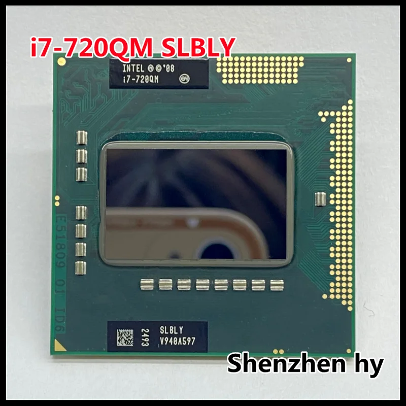 I7-720QM i7 720QM SLBLY 1,6 ГГц четырехъядерный восьмипоточный ЦПУ Процессор 6 Вт 45 Вт Разъем G1 / rPGA988A
I7-720QM i7 720QM SLBLY 1,6 ГГц четырехъядерный восьмипоточный ЦПУ Процессор 6 Вт 45 Вт Разъем G1 / rPGA988A