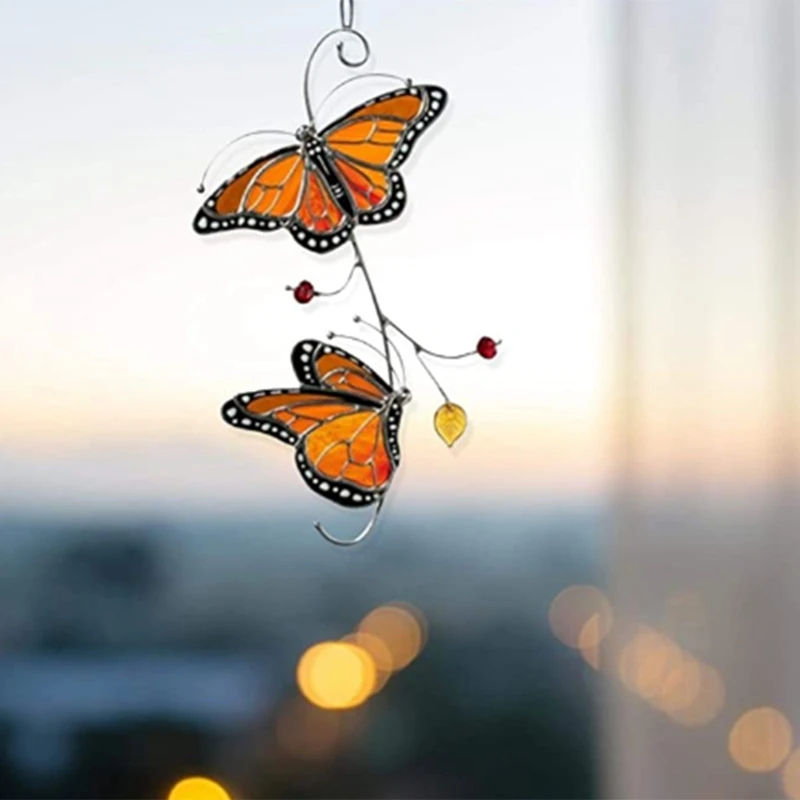 New Good Household Supplies Tinted Metal Butterfly Wind Chime Door Wind Bell Hanging Ornaments Decoration Craft For Windows
New Good Household Supplies Tinted Metal Butterfly Wind Chime Door Wind Bell Hanging Ornaments Decoration Craft For Windows