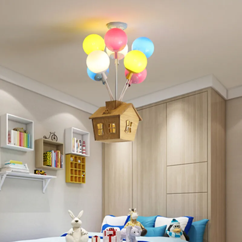 Modern Pendent Hanging Lamp Lights LED Bulbs Colorful Balloons Kids Individuality Children's Room Decoration Light Fixtures
Modern Pendent Hanging Lamp Lights LED Bulbs Colorful Balloons Kids Individuality Children's Room Decoration Light Fixtures