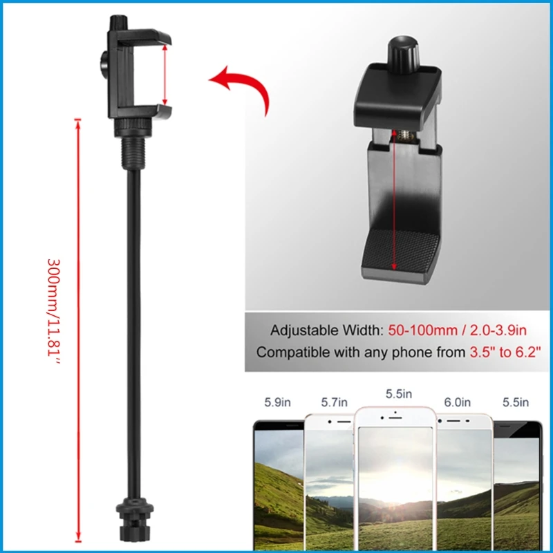 Kayak Canoe Phone Mount Base Cellphone Holders with Flexible Long Arm Bracket
Kayak Canoe Phone Mount Base Cellphone Holders with Flexible Long Arm Bracket
