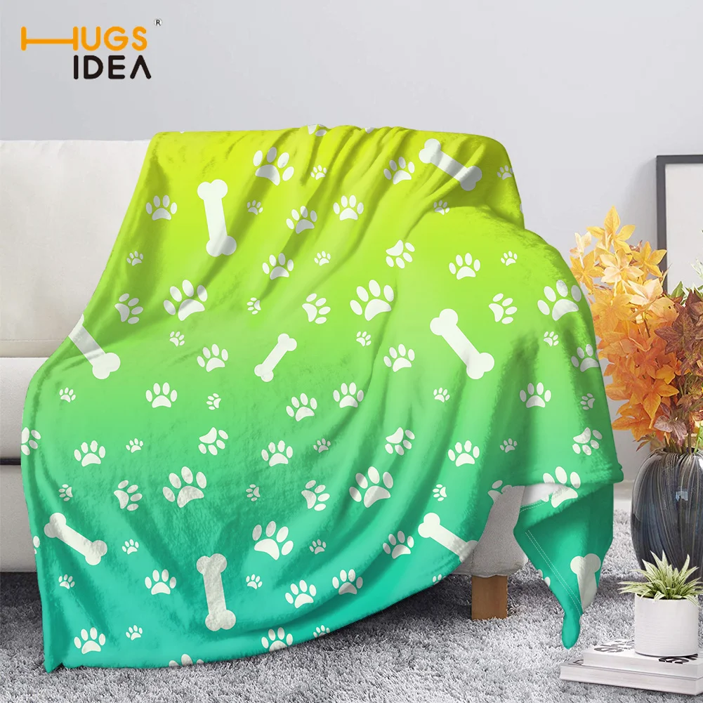 HUGSIDEA Blanket Plush Velvet Warm Decoration For Females Kids Cartoon Cute Footprint Bones Design Warm Sherpa Duvet Cover
HUGSIDEA Blanket Plush Velvet Warm Decoration For Females Kids Cartoon Cute Footprint Bones Design Warm Sherpa Duvet Cover