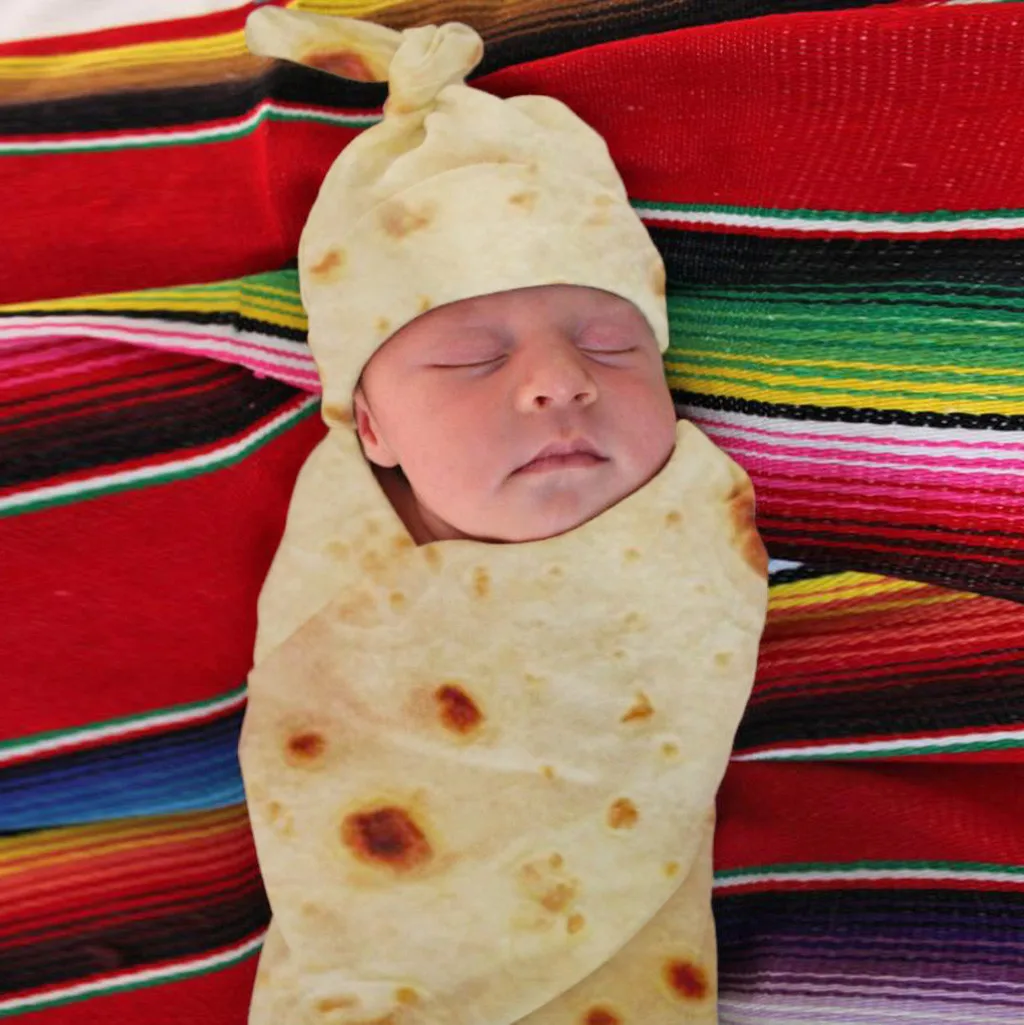 Новинка 2021, высококачественное детское одеяло Burrito, Пеленальное Одеяло с рисунком тортильи, детская шапка, гг, Прямая поставка
Новинка 2021, высококачественное детское одеяло Burrito, Пеленальное Одеяло с рисунком тортильи, детская шапка, гг, Прямая поставка