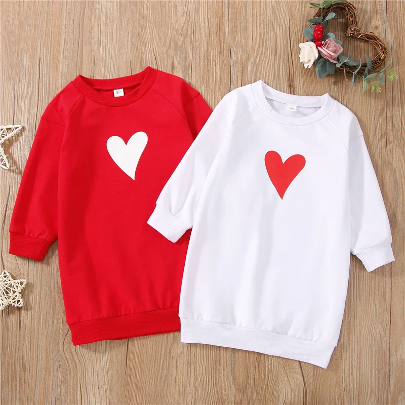 Платье-пуловер с длинным рукавом для девочек 1-5 лет 
Платье-пуловер с длинным рукавом для девочек 1-5 лет