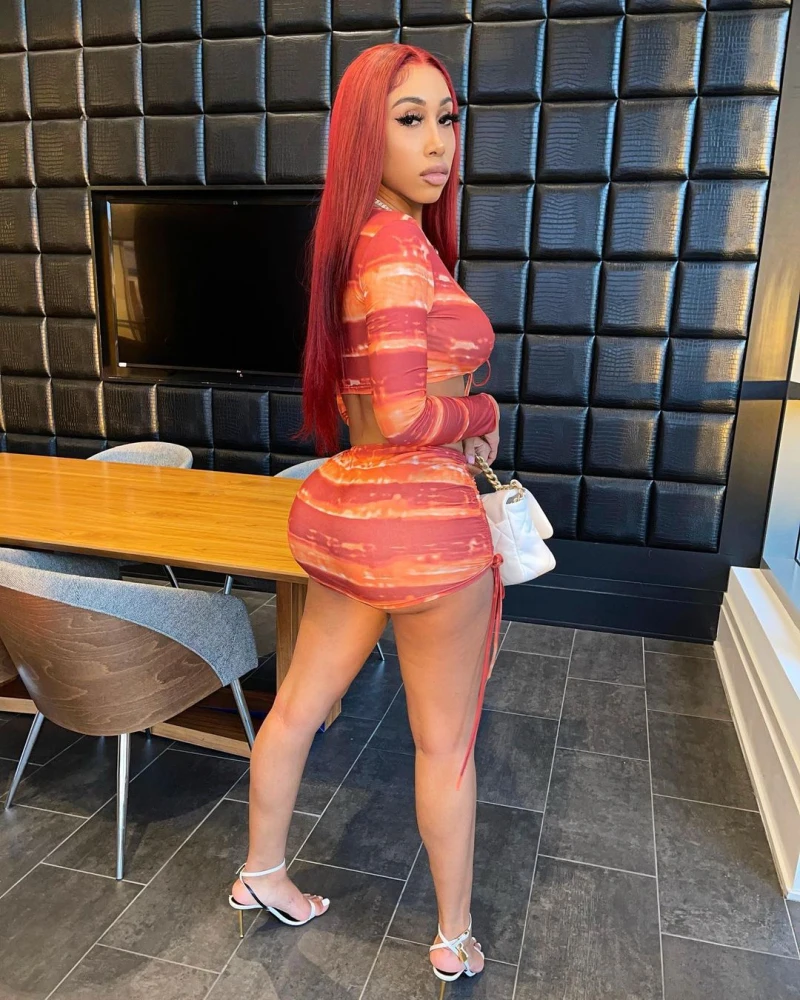 Women's Sexy Nightclubs Print Long Sleeve Strapless Bandage Pleated Mini Skirt Two-piece Set
Women's Sexy Nightclubs Print Long Sleeve Strapless Bandage Pleated Mini Skirt Two-piece Set