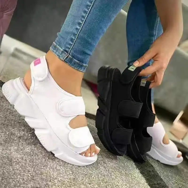 New Summer Stretch Platform Sandals Wedges Shoes Women Casual Sandalias Rope Bottom Espadrilles High Heels Slip on Beach Sandals
New Summer Stretch Platform Sandals Wedges Shoes Women Casual Sandalias Rope Bottom Espadrilles High Heels Slip on Beach Sandals