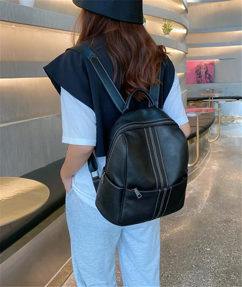2022 Fashion Women Backpack for Teenage Girl Mochila Feminina Ladies Genuine Leather Waterproof Casual Female Bag
2022 Fashion Women Backpack for Teenage Girl Mochila Feminina Ladies Genuine Leather Waterproof Casual Female Bag