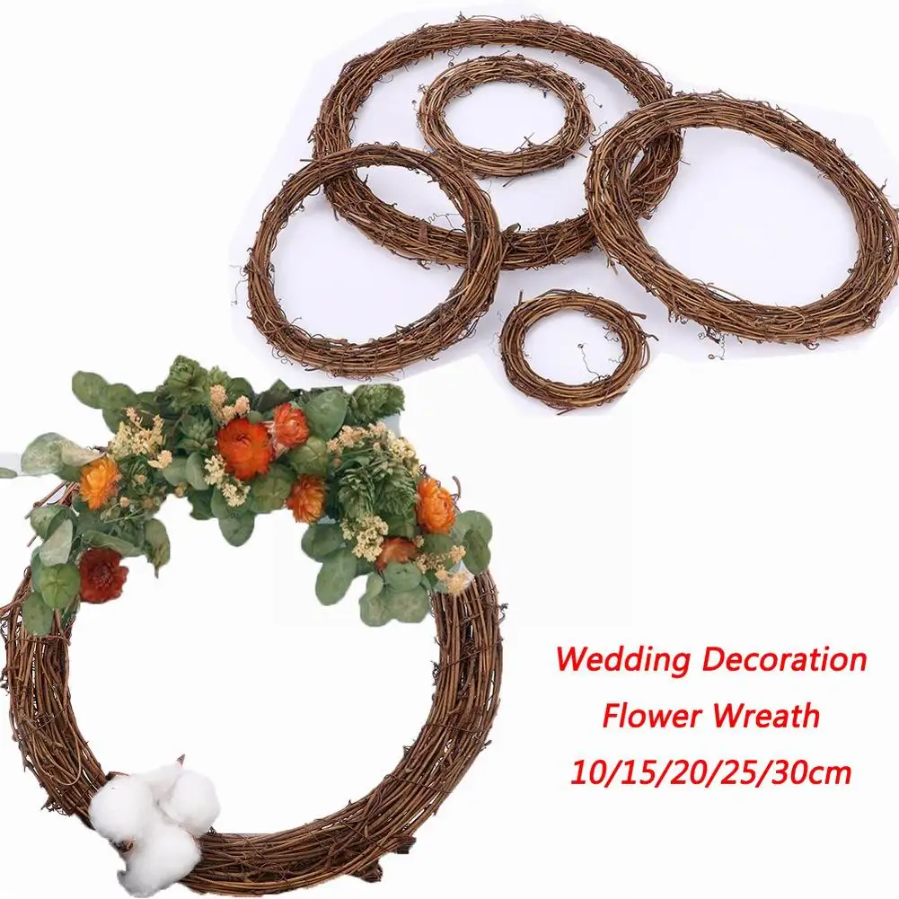 10-30cm Home Decor Natural Rattan Wreath Wedding Wreath Crafts Happy Easter Decoration DIY Craft Spring For Wedding Wreaths
10-30cm Home Decor Natural Rattan Wreath Wedding Wreath Crafts Happy Easter Decoration DIY Craft Spring For Wedding Wreaths