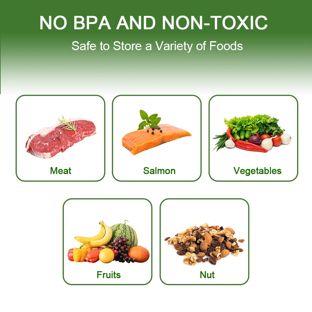 4rolls Textured Transparent Vacuum Sealer Bag Meal Prep Food Saver Keep Fresh Home Kitchen Storage Leakproof Lightweight
4rolls Textured Transparent Vacuum Sealer Bag Meal Prep Food Saver Keep Fresh Home Kitchen Storage Leakproof Lightweight