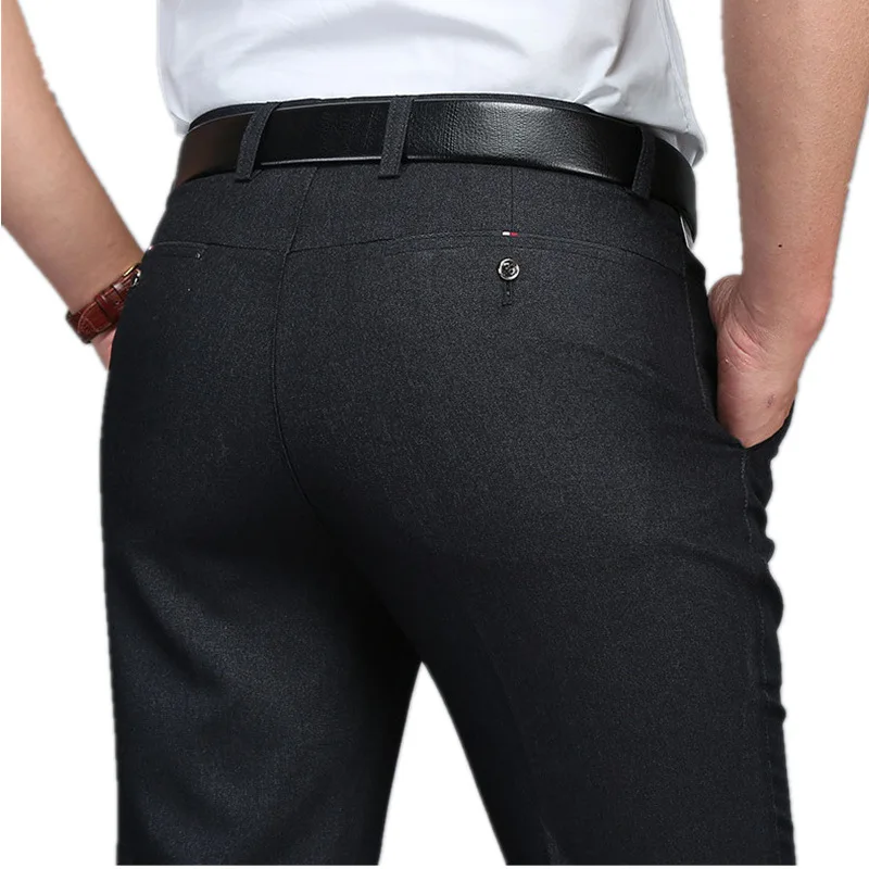 2021 Autumn Men's Casual Pants Business Suit High Waist Loose Straight Trousers 
2021 Autumn Men's Casual Pants Business Suit High Waist Loose Straight Trousers
