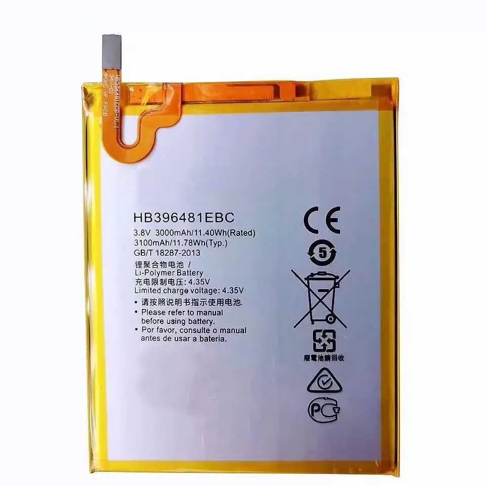Suitable for Huawei Mandi 4 built-in mobile phone battery high-capacity polymer lithium electricity Pool HB396481EB C battery
Suitable for Huawei Mandi 4 built-in mobile phone battery high-capacity polymer lithium electricity Pool HB396481EB C battery