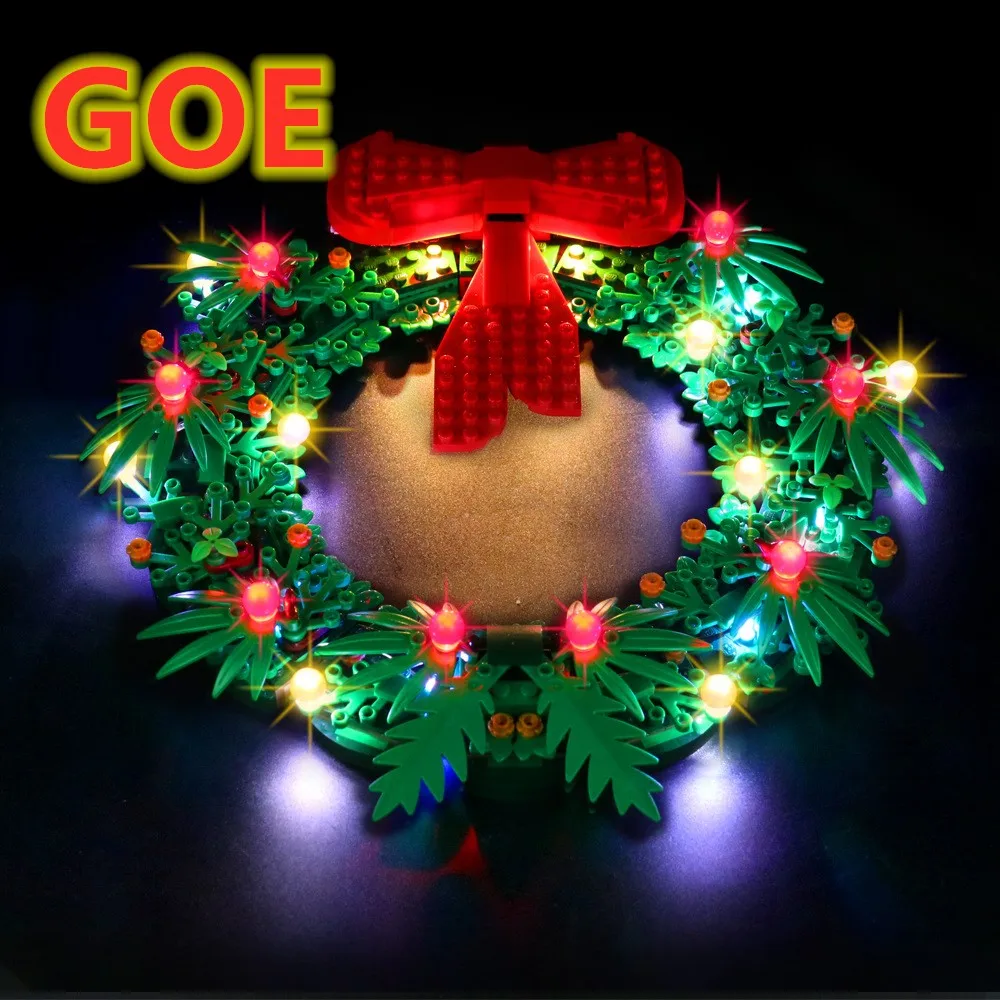 GOE LED Light Kit For 40426Compatible With Christmas Wreath Building Blocks(NOT Include Model)
GOE LED Light Kit For 40426Compatible With Christmas Wreath Building Blocks(NOT Include Model)