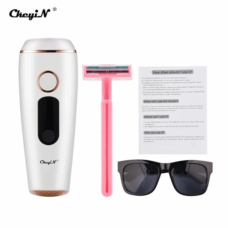 CkeyiN Hair Removal 5 Levels Electric IPL Laser Permanent Epilator For Women Remove Hair With Skin Sensor Bikini Legs Underarm
CkeyiN Hair Removal 5 Levels Electric IPL Laser Permanent Epilator For Women Remove Hair With Skin Sensor Bikini Legs Underarm