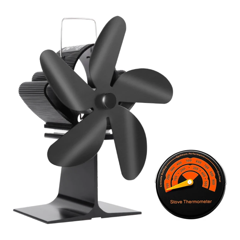 5 Blade Heat Powered Stove Fan Fireplace Fan Fuel Saving Silent Ecofan for Wood Log Burner Heater Efficient Heat Distribution
5 Blade Heat Powered Stove Fan Fireplace Fan Fuel Saving Silent Ecofan for Wood Log Burner Heater Efficient Heat Distribution