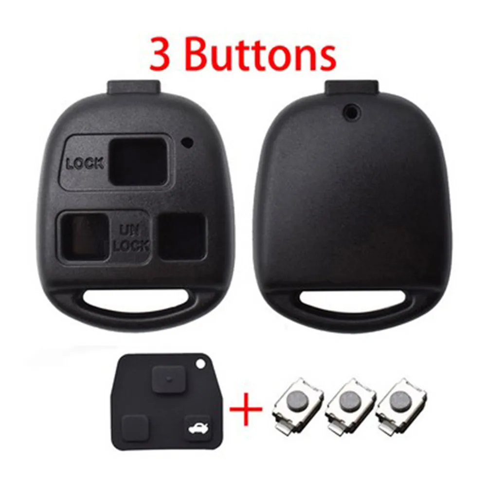 Blcak High Quality 3 Button Remote Key Shell Case For Oyota RAV4 Prado Corolla LEXUS GX470 2003- 2008
Blcak High Quality 3 Button Remote Key Shell Case For Oyota RAV4 Prado Corolla LEXUS GX470 2003- 2008