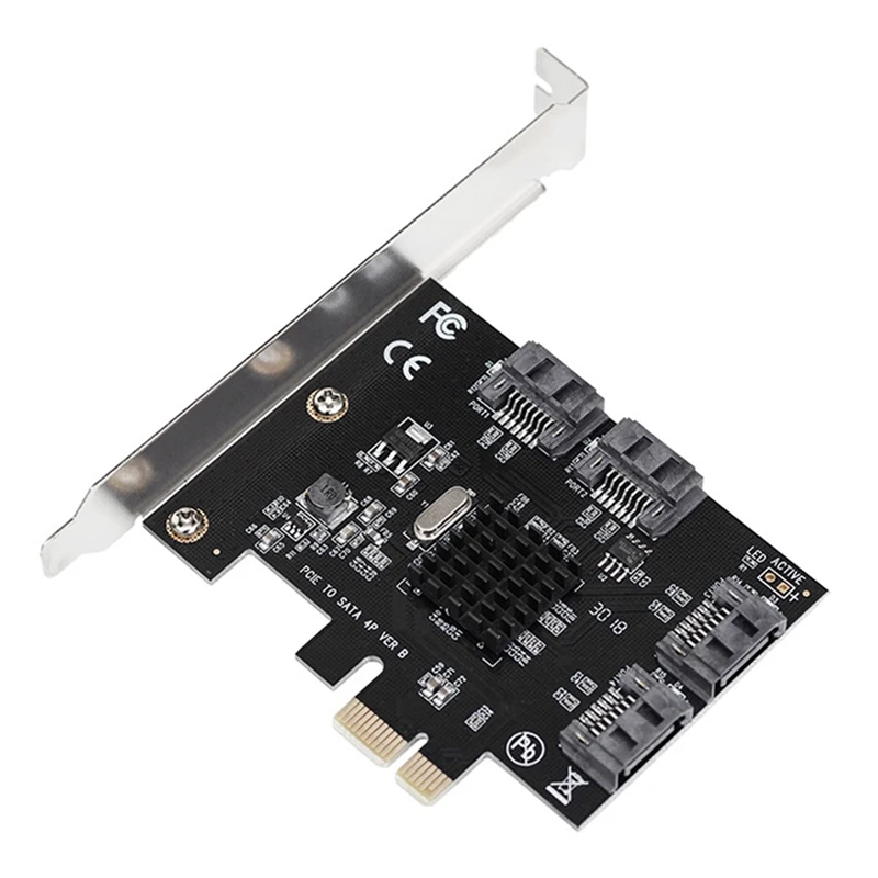 Плата расширения PCIE Riser PCI-E X1 PCIE на SATA3.0, адаптер концентратора, интерфейс 4XSATA3.0, поддерживает жесткий диск SSD
Плата расширения PCIE Riser PCI-E X1 PCIE на SATA3.0, адаптер концентратора, интерфейс 4XSATA3.0, поддерживает жесткий диск SSD