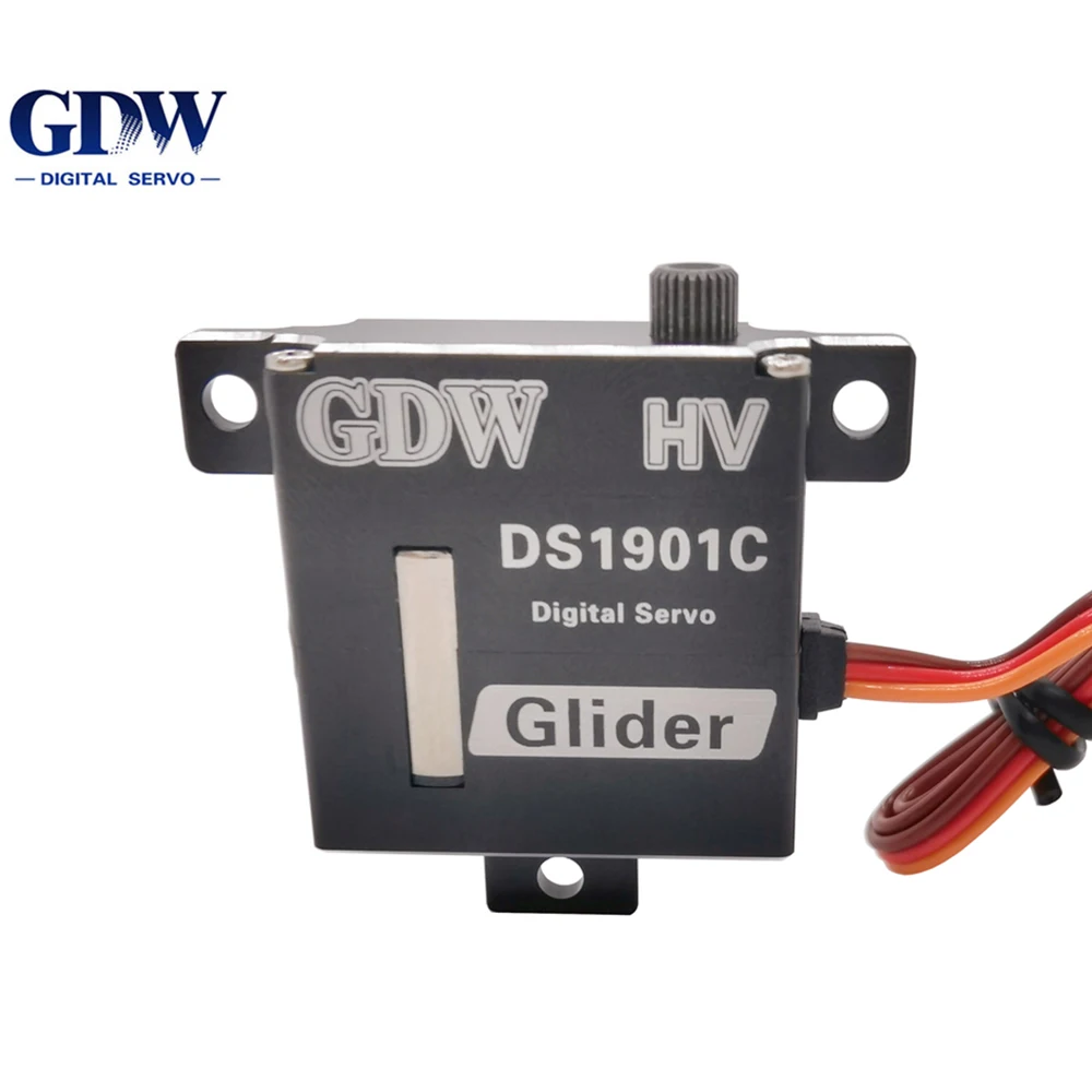 Цифровой сервопривод GDW DS1901C 6 кг для планера DLG F3K, высокоскоростной полностью металлический цифровой мини рулевой механизм
Цифровой сервопривод GDW DS1901C 6 кг для планера DLG F3K, высокоскоростной полностью металлический цифровой мини рулевой механизм