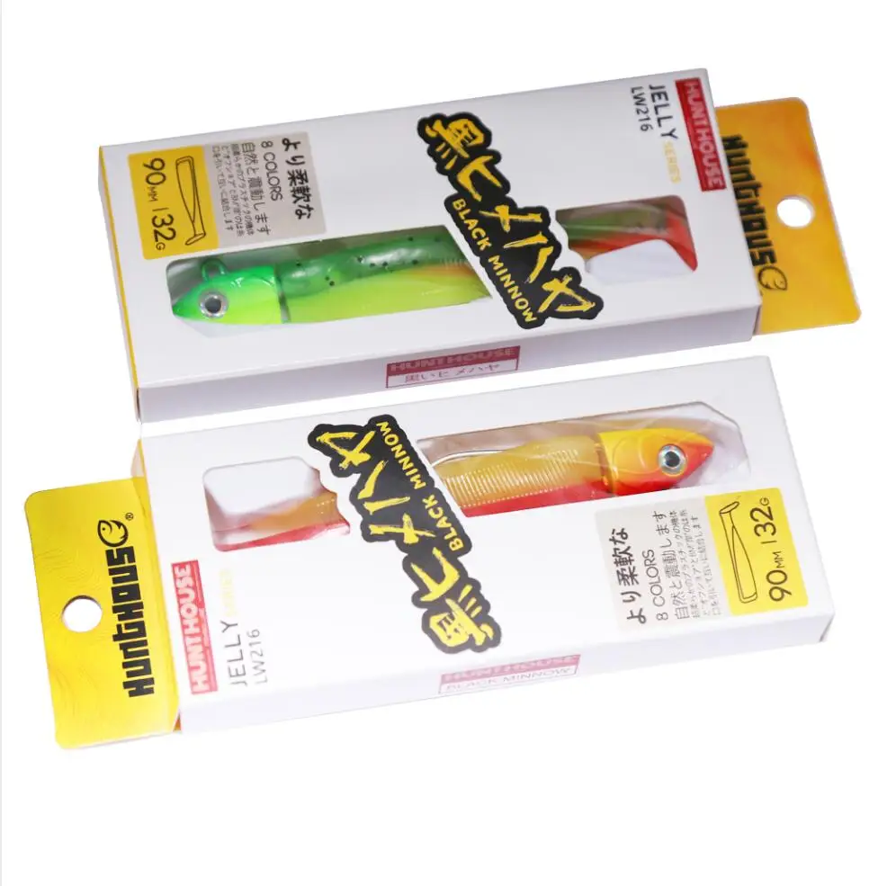 Hunthouse black minnow 70mm/7g 85mm/12g 100mm/25easy shiner fishing lure soft lure lead jig bait bass pike fishing leurre souple 
Hunthouse black minnow 70mm/7g 85mm/12g 100mm/25easy shiner fishing lure soft lure lead jig bait bass pike fishing leurre souple