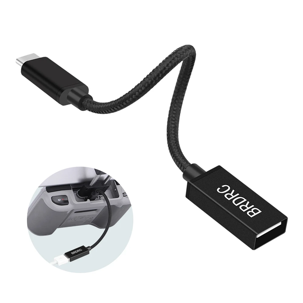 USB OTG Adapter Data Cable Tablets Adapter Mobile Phones for DJI Air 2S/Mavic Air 2/Mini 2 FPV Goggles Connect
USB OTG Adapter Data Cable Tablets Adapter Mobile Phones for DJI Air 2S/Mavic Air 2/Mini 2 FPV Goggles Connect