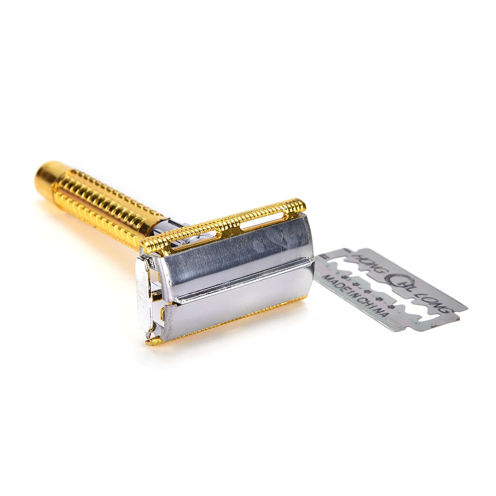 Manual Beard Shaver Double Edge Blade Hair Razor with Box Silver Color Men Barber Razor sharp tool
Manual Beard Shaver Double Edge Blade Hair Razor with Box Silver Color Men Barber Razor sharp tool